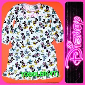 Disney Girls toddler 4t pajamas nightgown Mary Poppins kids style nightgown